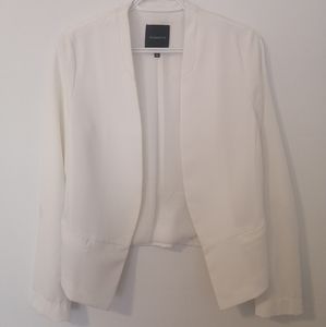 Dynamite White Crop Blazer Size Medium